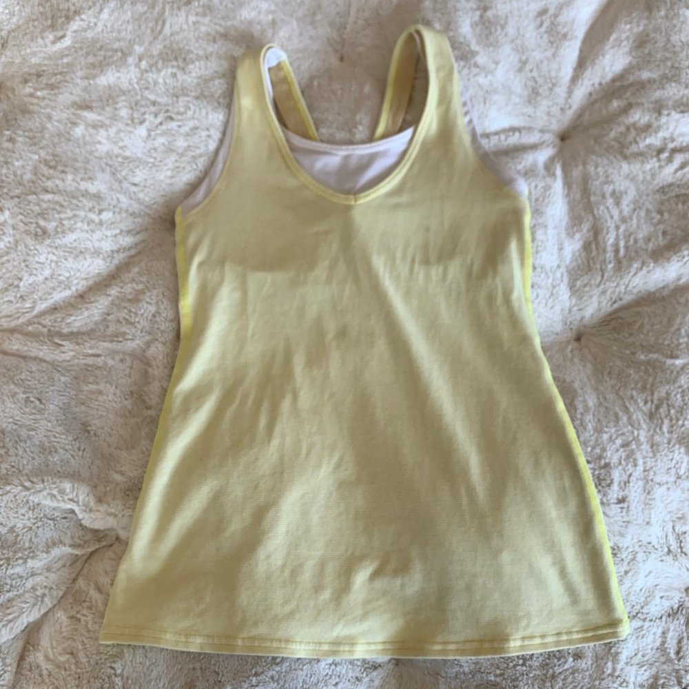 Yellow Lucy Tank Top